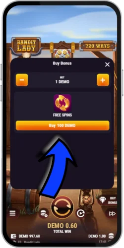 Activate the bonus