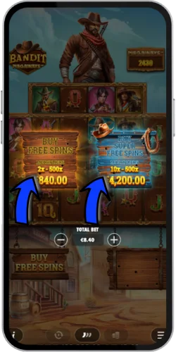 Activate the bonus