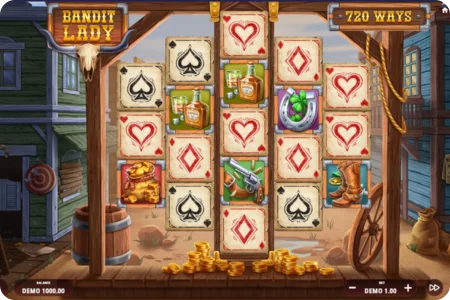 Bandit Lady Slot Overview
