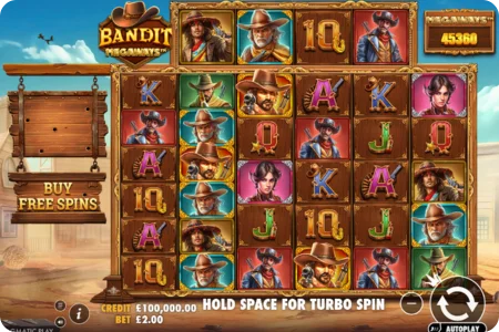 Bandit Megaways Slot Overview