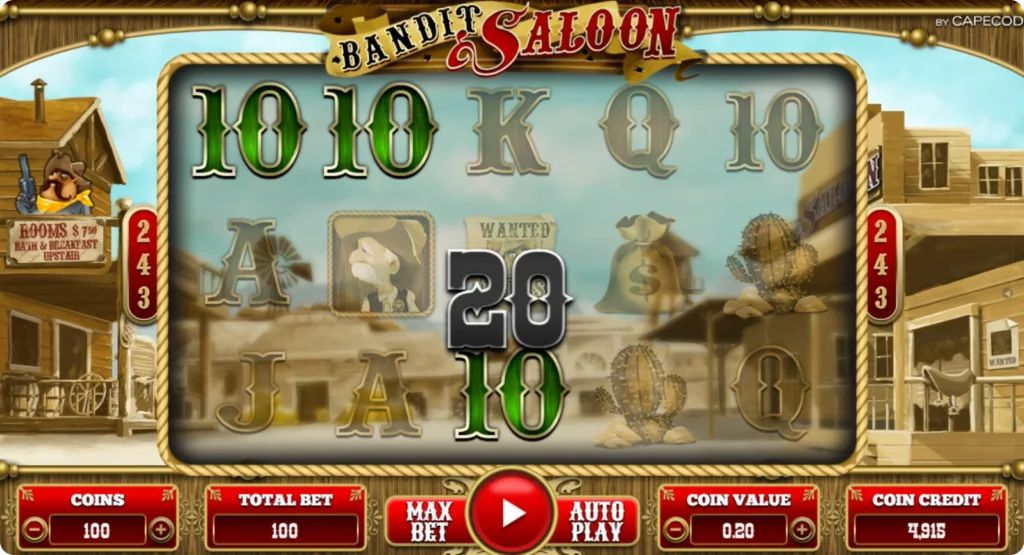 Bandit Saloon slot