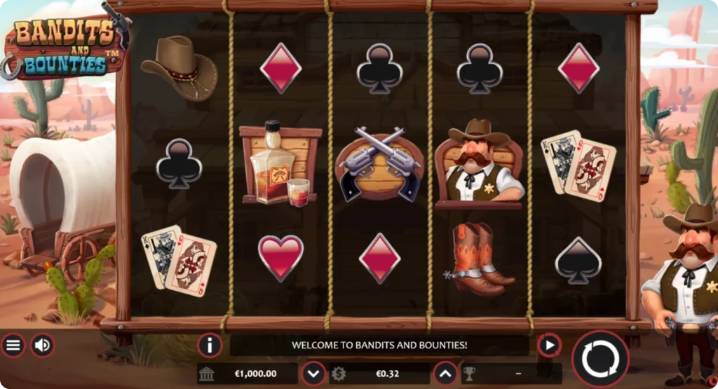 Bandits and Bounties slot