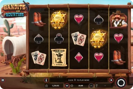 Bandits and Bounties Slot Overview