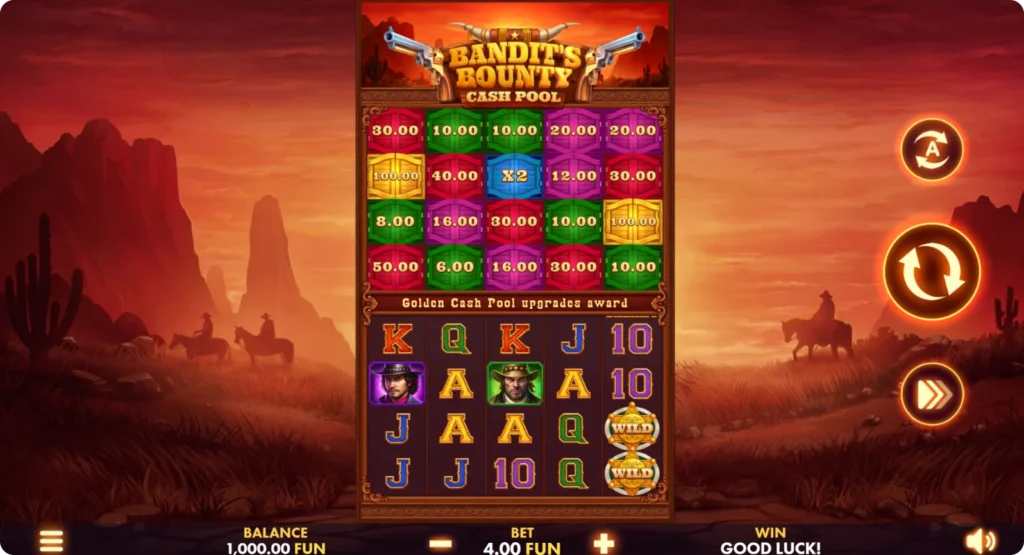 Bandit’s Bounty Cash Pool slot