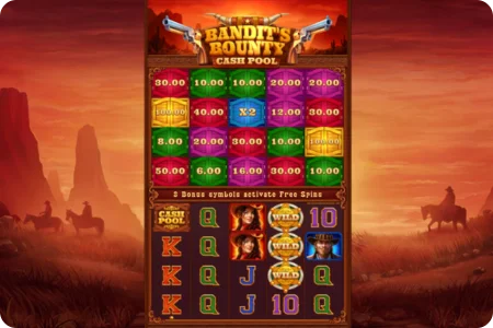 Bandit’s Bounty Cash Pool Slot Features and Free Spins