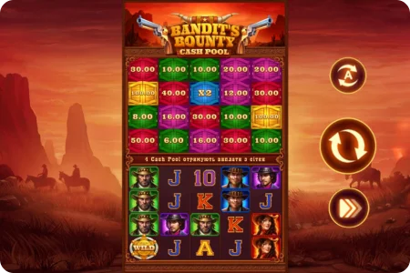 Bandit’s Bounty Cash Pool Slot Overview