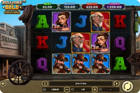 Bullions of Gold Slot Overview
