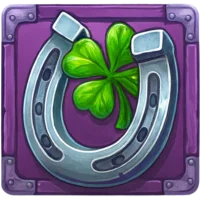 Horseshoe with Clover